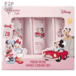 JMsolution DIsney Life Hand Cream Set  - Набор кремов для рук 50мл.*3шт. (Fresh Rose - с ароматом розы)