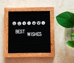 Пишущая доска «Best wishes»