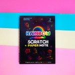 Тетрадь «Rainbow scratch note»