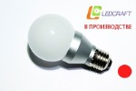 Светодиодная лампа LC-ST-E27-5-R Красный