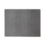 Сервировочная салфетка из натуральной кожи прямоугольная