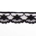 Kruzhevo Кружево-трикотаж арт.TBY 229-1 шир.20мм цв.черный уп.45,7м TBY.229.1.ЧЕРНЫЙ