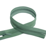 Молния Mzip пласт. потайная №3 50см н/р цв.F324 оливковый уп.50шт