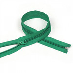 Молния Mzip пласт. спираль №5-N 45см цв.F258 зелёный уп.50шт