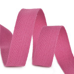 Лента-тесьма 10мм киперная 2,5г хлопок TBY.CT цв.A1402 розовый неон уп.50м