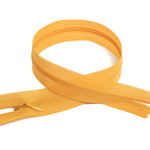 Молния Mzip пласт. потайная №3 20см н/р цв.F112 жёлтый уп.50шт