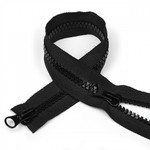 Молния Mzip трактор №8 2 замка усил.зв., 70см, цв.F322 черный уп.50шт