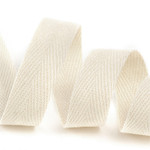 Лента-тесьма 10мм киперная 2,5г хлопок TBY.CT цв.F100 суровый уп.5м