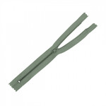 Mzip Молния  пласт. юбочная №3, 20см, цв.F318 (306) серый уп.100шт ЮБ3/20.306.СЕРЫЙ