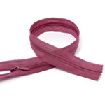 Молния Mzip пласт. потайная №3 20см н/р цв.S261 малиновый уп.50шт