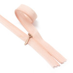 Молния Mzip пласт. потайная №3 50см н/р цв.F152 бл.розовый уп.50шт