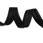 Лента Могилев Тесьма киперная 17 мм хлопок 3,26г/м арт.12.2С-256К.17.ЧЕРНЫЙ цв.005 уп.50м 12.2С-256К.17.ЧЕРНЫЙ