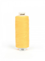 IDEAL Нитки  бытовые 40⁄2 полиэстер 366м цв.132 желтый уп.10шт 40⁄2.IDEAL.132