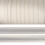 Косая бейка TBY атласная шир.20мм цв.F102 молочный уп.132 м