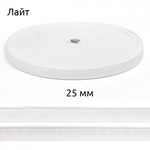 Резинка TBY вязаная Лайт в инд.упаковке 25мм белый 3,5г рул.50м