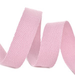 Лента-тесьма 10мм киперная 2,5г хлопок TBY.CT цв.F134 св.розовый уп.5м