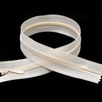 Молния Mzip пласт. потайная №3 50см н/р цв.S031 экрю уп.50шт