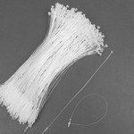 TBY Биркодержатели ручные петля 175мм цв. белый (уп.≈ 5000шт) БИРКОДЕР.ПЕТ.175.БЕЛ