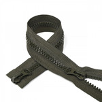 Молния Mzip трактор №8 2 замка усил.зв., 75см, цв.F328 хаки уп.50шт