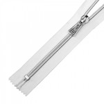 Молния Mzip спираль №5 декор. н/р 18см цв.F101 белый уп.50шт