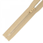 Молния Mzip трактор №5 1 замок усил.зв., 18см н/р, цв.F308 бежевый уп.50шт