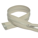 Молния Mzip трактор №5 1 замок усил.зв., 75см, цв.F310 св.серый уп.50шт