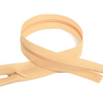 Молния Mzip пласт. потайная №3 20см н/р цв.F118 бл.желтый уп.50шт