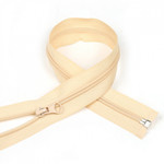 Молния Mzip пласт. спираль №5-N 85см цв.F291 бежевый уп.50шт