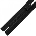 Молния Mzip трактор №5 1 замок, 16см н/р, цв.F322 черный уп.50шт