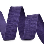 Лента-тесьма 15мм киперная 3,8г хлопок TBY.CT цв.A0507 фиолетовый неон  уп.5м