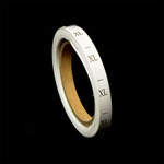 TBY Размерники полиэстер XL белый 10х25 мм ТВ в рул. 300 шт РАЗМ.ТВ.XL/БЕЛ