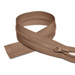 Молния Mzip трактор №5 1 замок усил.зв., 85см, цв.F296 т.бежевый уп.50шт