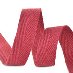 Лента-тесьма 15мм киперная 3,8г хлопок TBY.CT цв.F178 бордовый уп.5м