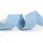 Лента-тесьма 20мм киперная 5,0г хлопок TBY.CT цв.S351 голубой уп.5м