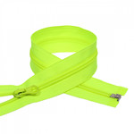Молния Mzip пласт. спираль №5-N 80см цв.F229 ярк.салатовый уп.50шт