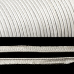 TBY Кант  металлизированный шир.12мм цв.серебро уп.65,8м 8.КАНТ.СЕРЕБРО