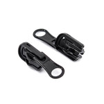 Замок Mzip автомат реверсивный (двухсторонний) СП#5 цв.F322 черный уп.100шт