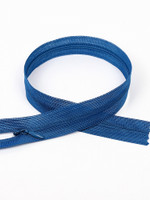 Молния Mzip пласт. потайная №3 50см н/р цв.S164 синий уп.50шт