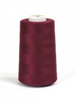 MAXag basic Нитки швейные 40⁄2 полиэстер 5000 ярд цв.183 бордовый MAX 2.40⁄2.MAX.183