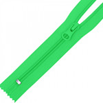 Молния Mzip пласт. спираль №5-N 18см н/р цв.F334 ярк.зеленый уп.50шт