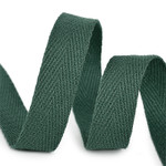 Лента-тесьма 15мм киперная 3,8г хлопок TBY.CT цв.S567 хаки уп.50м