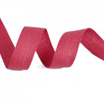 Тесьма киперная 17 мм хлопок 3,26г/м арт.12.2С-256К.17.265 цв.ярк.розовый уп.50м