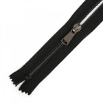 Молния Mzip спираль №5 декор. чер. никель н/р 18см цв.F322 черный уп.50шт