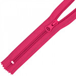 Молния Mzip пласт. спираль №5-N 18см н/р цв.F145 малиновый уп.50шт