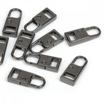 Пуллер Mzip универсальный для бегунка арт. PUL.BLNICK.1 цв. черный никель уп. 50шт