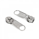 Mzip Замок  без фиксатора СП#5 цв.никель уп.1000шт ЗАМОК.БФИ.5.НИКЕЛЬ