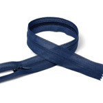 Молния Mzip пласт. потайная №3 60см н/р цв.F330 синий уп.50шт