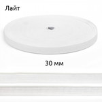 Резинка TBY вязаная Лайт в инд.упаковке 30мм белый 3,5г рул.50м