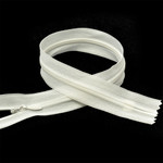 Молния Mzip пласт. потайная №3 50см н/р цв.F102 молочный уп.50шт