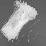 TBY Биркодержатели ручные петля 125мм цв. белый (уп.≈ 5000шт) БИРКОДЕР.ПЕТ.125.БЕЛ